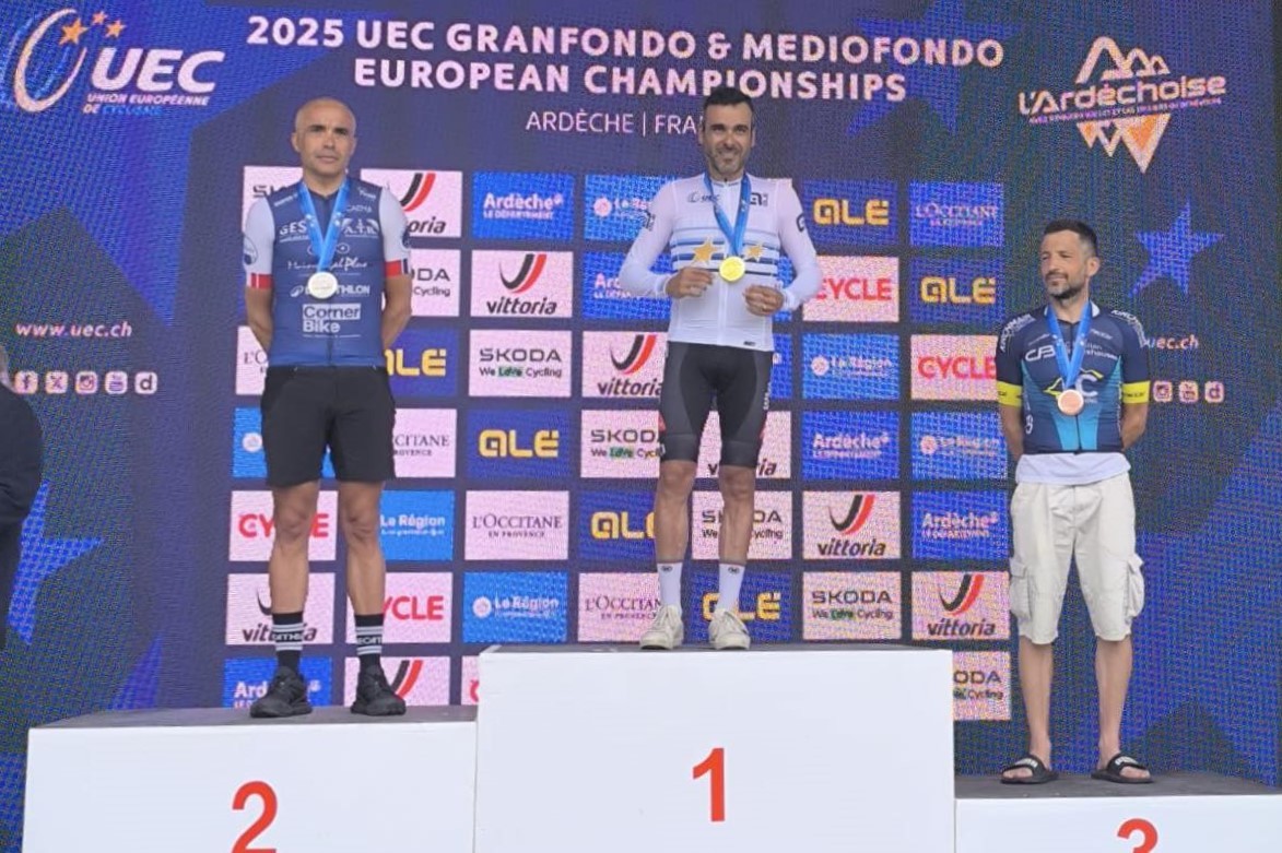 Nuno Manso conquista medalha de ouro no Europeu de Granfondo
