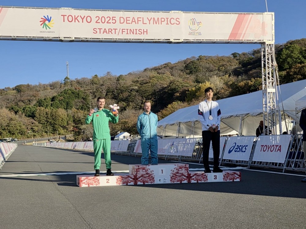 Andr Soares conquista medalha de prata no contrarrelgio