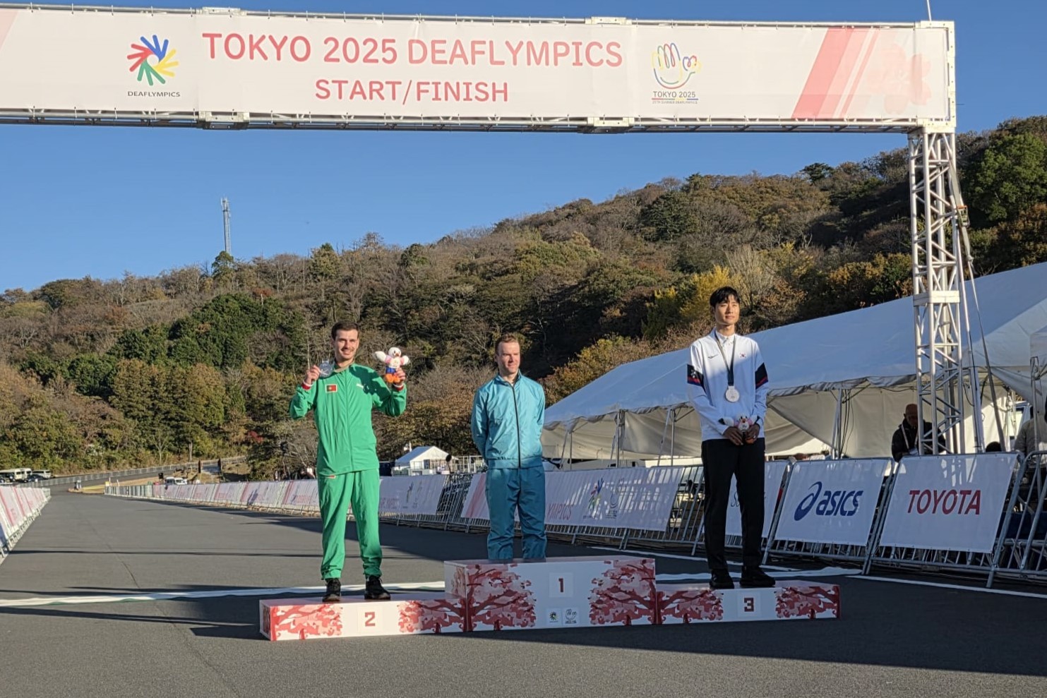 Andr Soares conquista medalha de prata no contrarrelgio