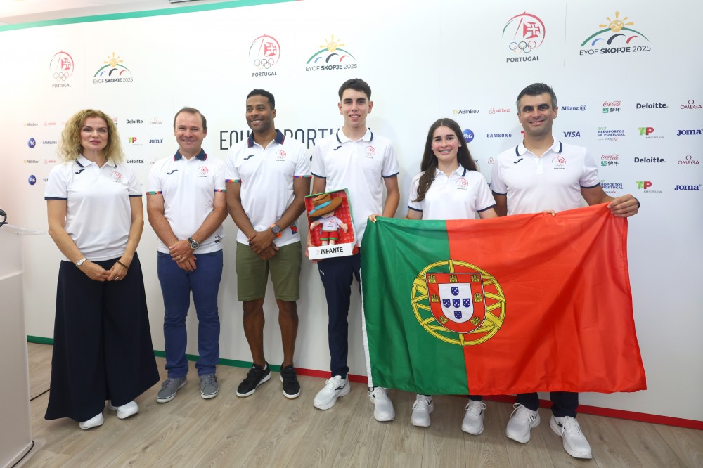Oito jovens ciclistas prontos para representar Portugal no FOJE Skopje 2025