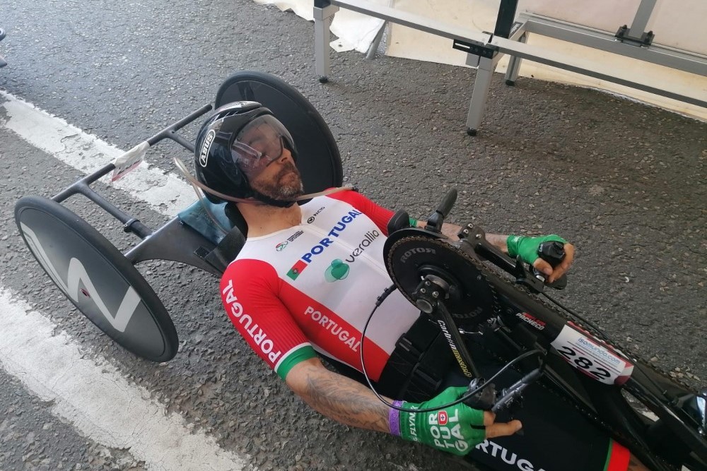 Flvio Pacheco abriu participao lusa no Mundial de Paraciclismo