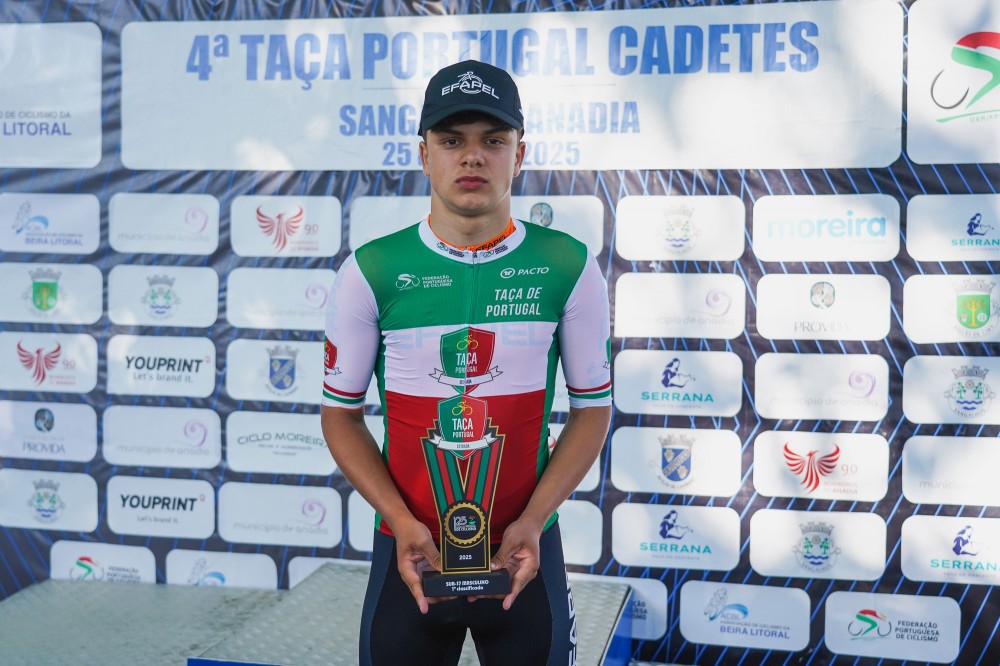 Francisco Cardoso conquista Taça de Portugal de Cadetes