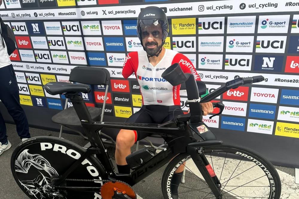Sortes diferentes para o trio luso no segundo dia do Mundial de Paraciclismo