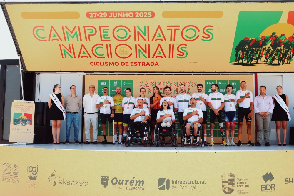 12 paraciclistas coroados Campees Nacionais em Ourm