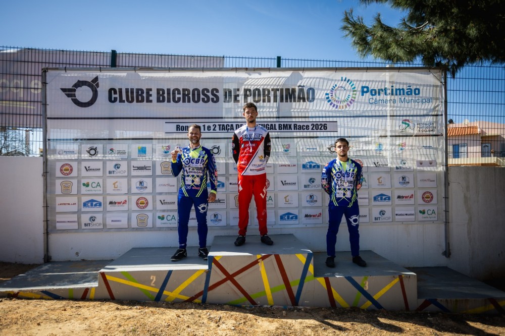 Leonardo Carmo e �ris Moraru s�o os primeiros l�deres da Ta�a de Portugal de BMX Race 2026