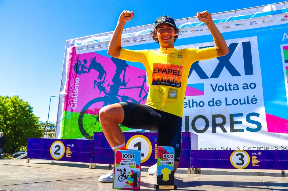 Rodrigo Jesus � o vencedor da XXXI Volta ao Concelho de Loul� de Juniores
