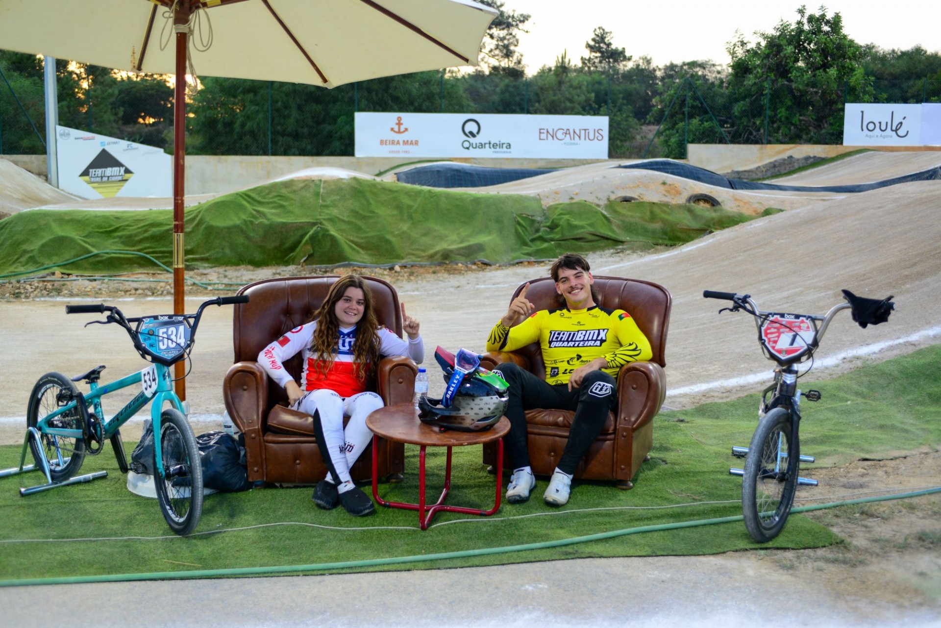 Renato da Silva e Ambre Beato conquistam os t�tulos nacionais de BMX Contrarrel�gio em Quarteira