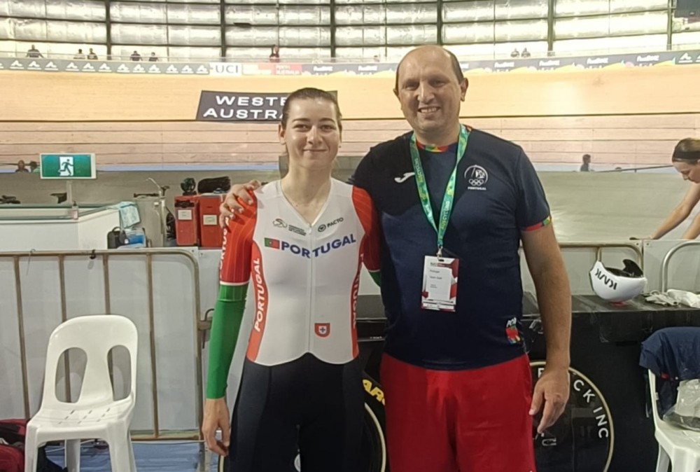 Daniela Campos foi 9.� em Elimina��o no primeiro dia da Ta�a do Mundo de Pista em Perth