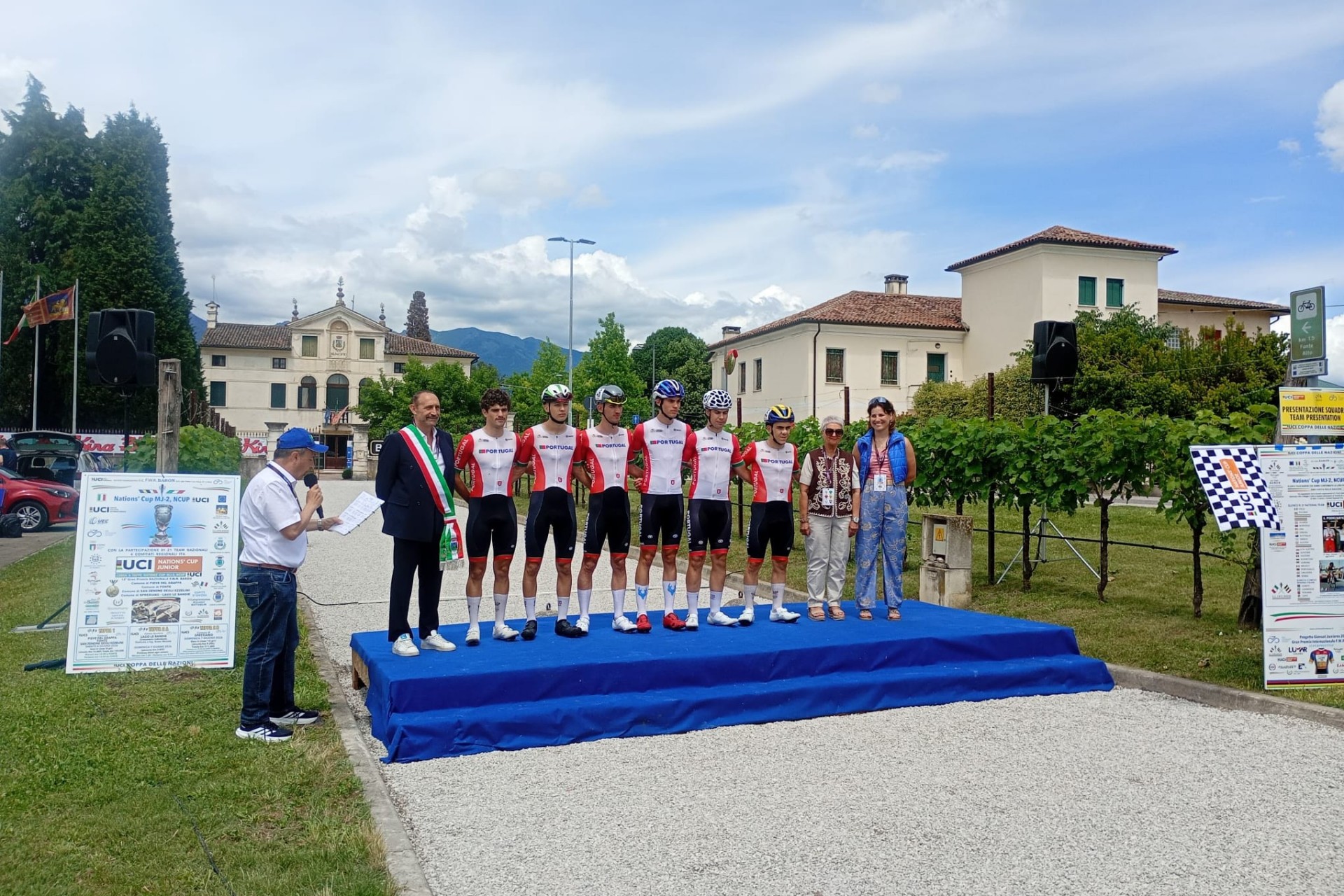 Sele��o Nacional de Juniores ativa no arranque do Gran Premio Nazionale Baron em It�lia