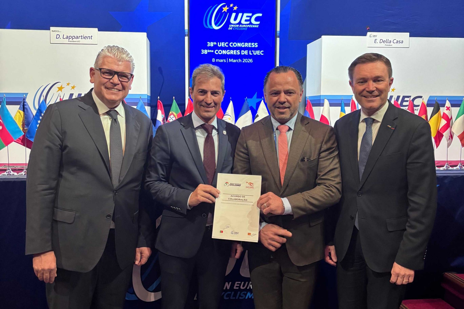 Federa��o Portuguesa de Ciclismo e Real Federa��o Espanhola de Ciclismo firmam acordo de colabora��o