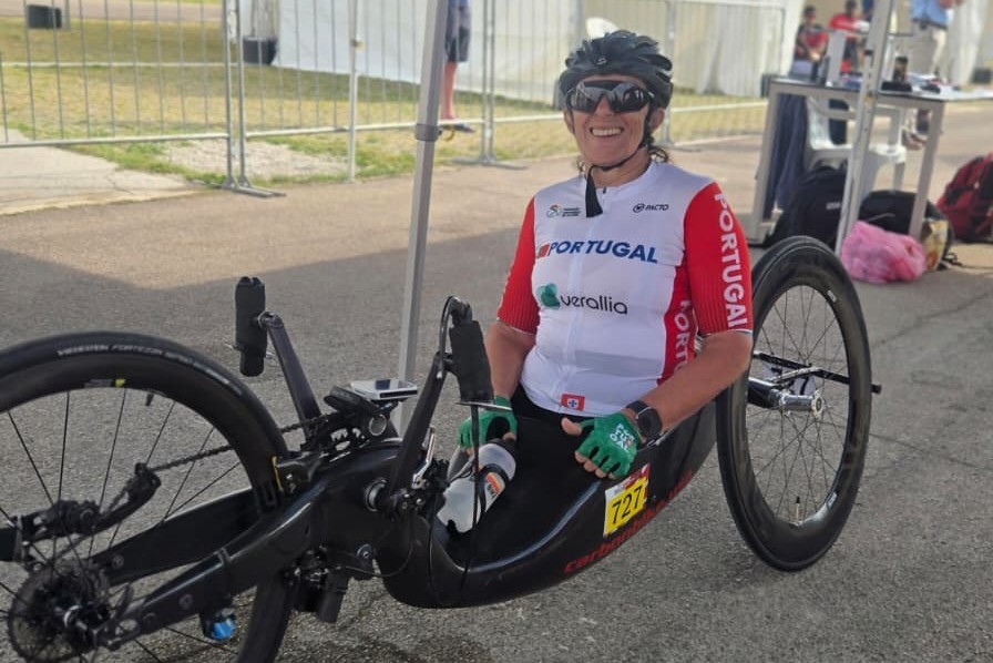 Felismina Gomes brilha com 4.� lugar na Ta�a do Mundo de Paraciclismo em Abruzzo
