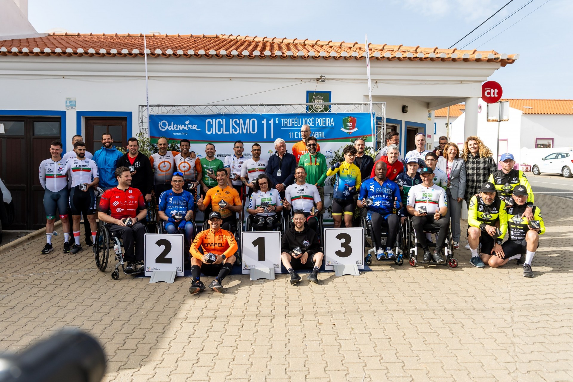 Odemira acolhe arranque da Ta�a de Portugal de Paraciclismo no 11.� Trof�u Jos� Poeira