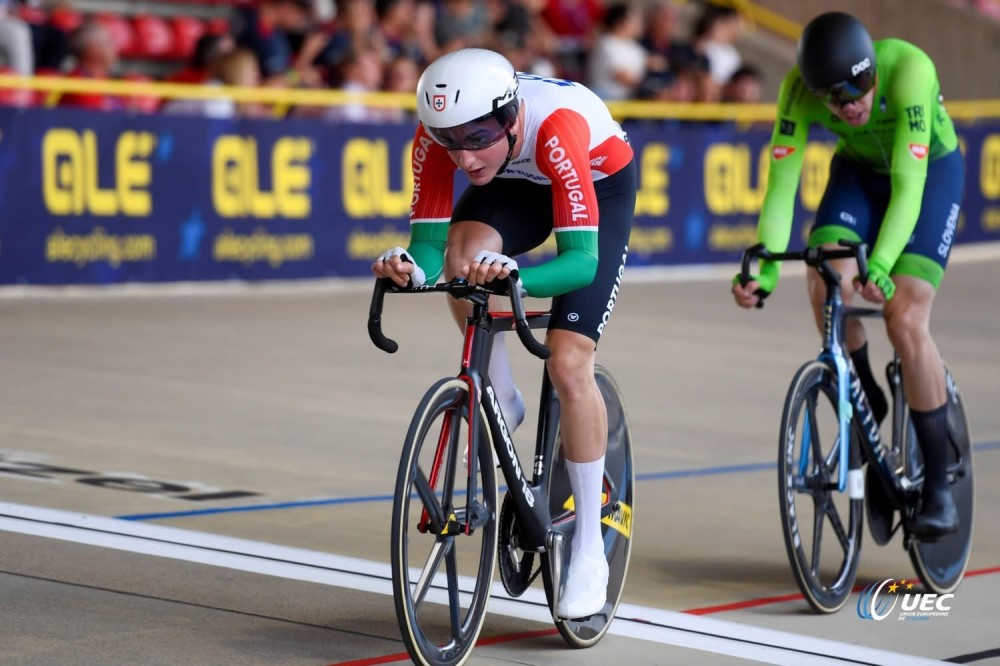 Gabriel Baptista em evid�ncia no Europeu de Pista de Juniores e Sub-23