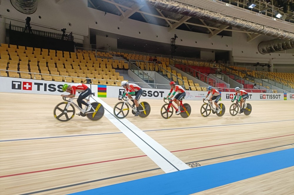 Gabriel Mendes define programa da Sele��o Nacional para o Mundial de Pista em Xangai