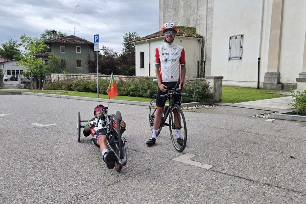 Lu�s Xavier sexto na prova de fundo do Campeonato da Europa de Paraciclismo