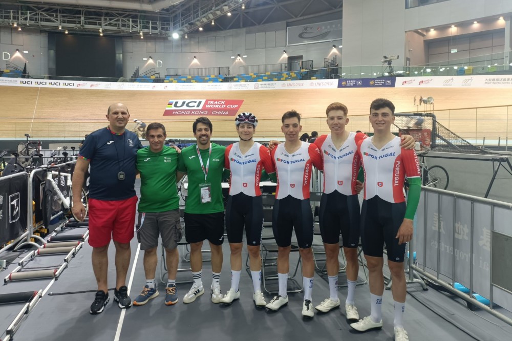 Sele��o Nacional disputa Ta�a do Mundo de Pista em Hong Kong