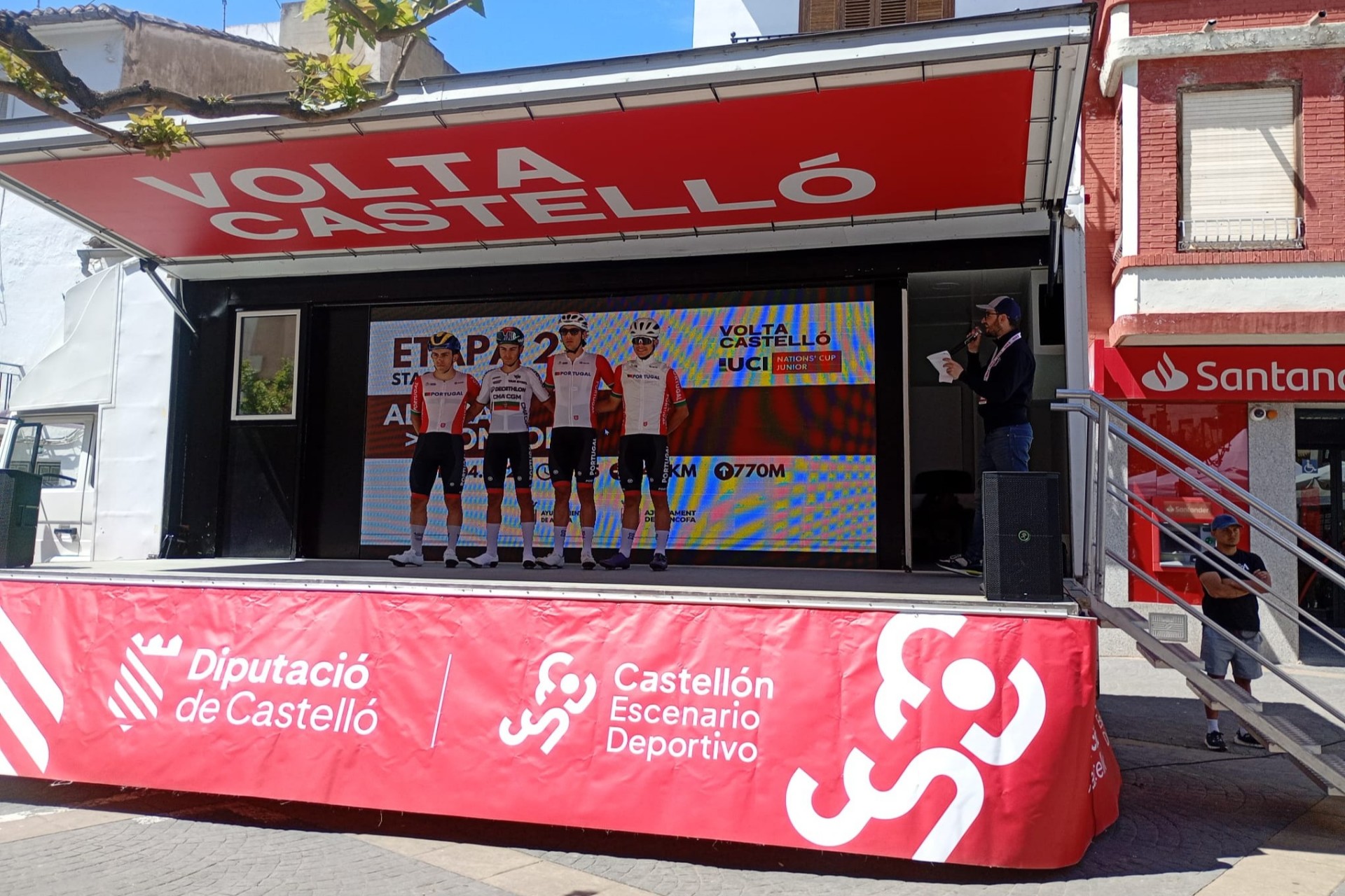 Gon�alo Costa sobe ao 8.� lugar da Geral na Volta Castell�