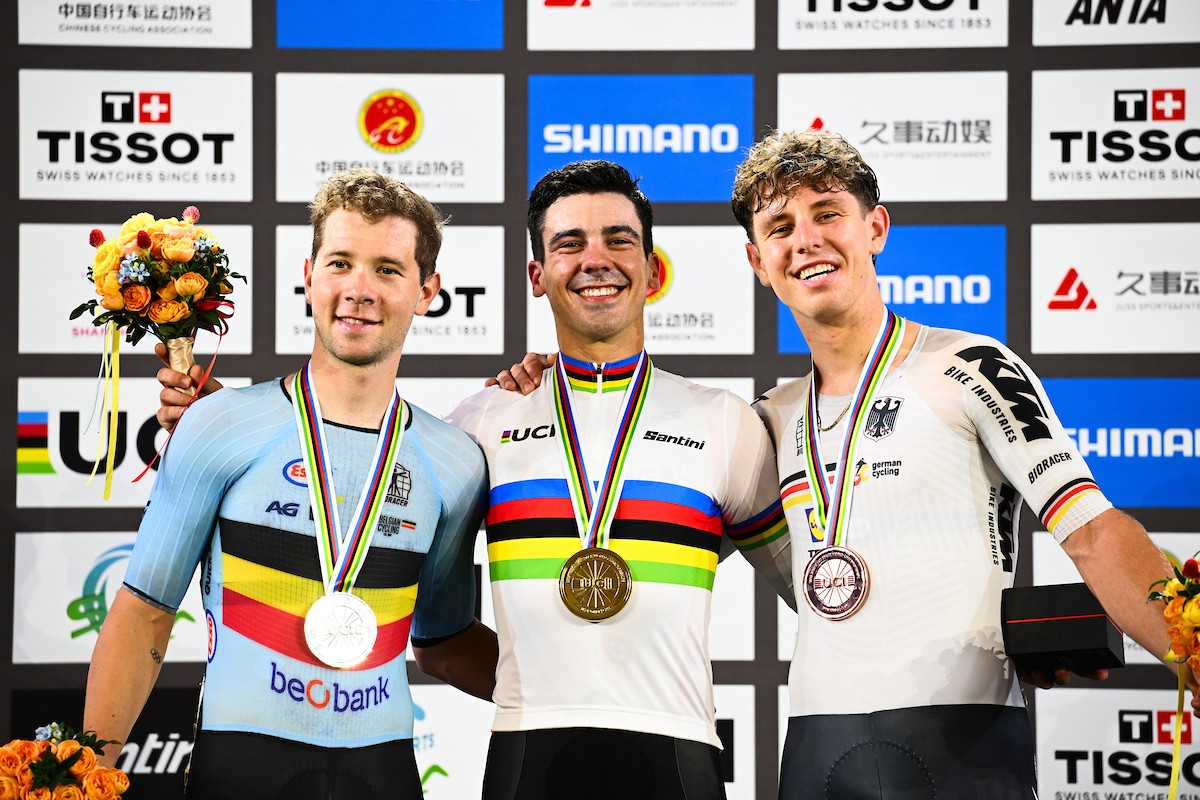 I�ri Leit�o sagra-se Campe�o do Mundo de Omnium 