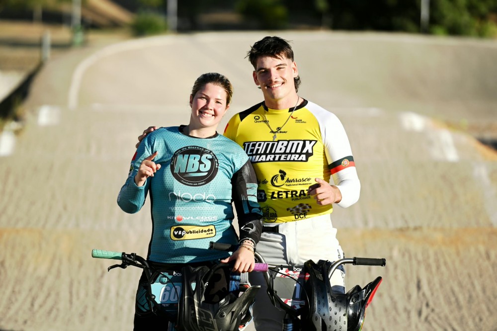 Renato da Silva e Rita Xufre entram a vencer na dupla jornada da Ta�a de BMX em Set�bal