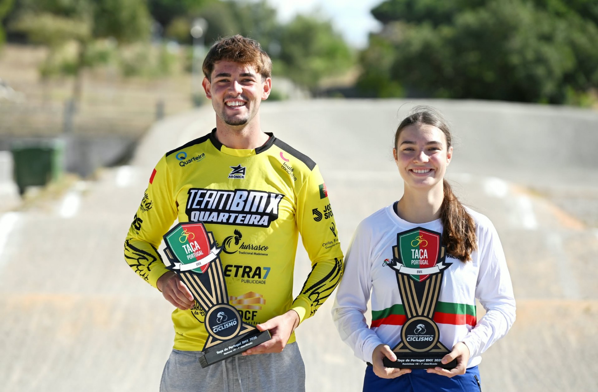 Leonardo Carmo e �ris Moraru conquistam Ta�a de Portugal de BMX Race 2026