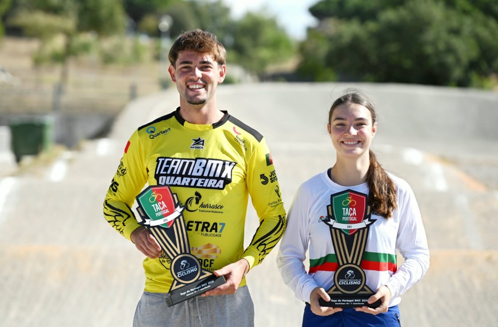 Leonardo Carmo e �ris Moraru conquistam Ta�a de Portugal de BMX Race 2026