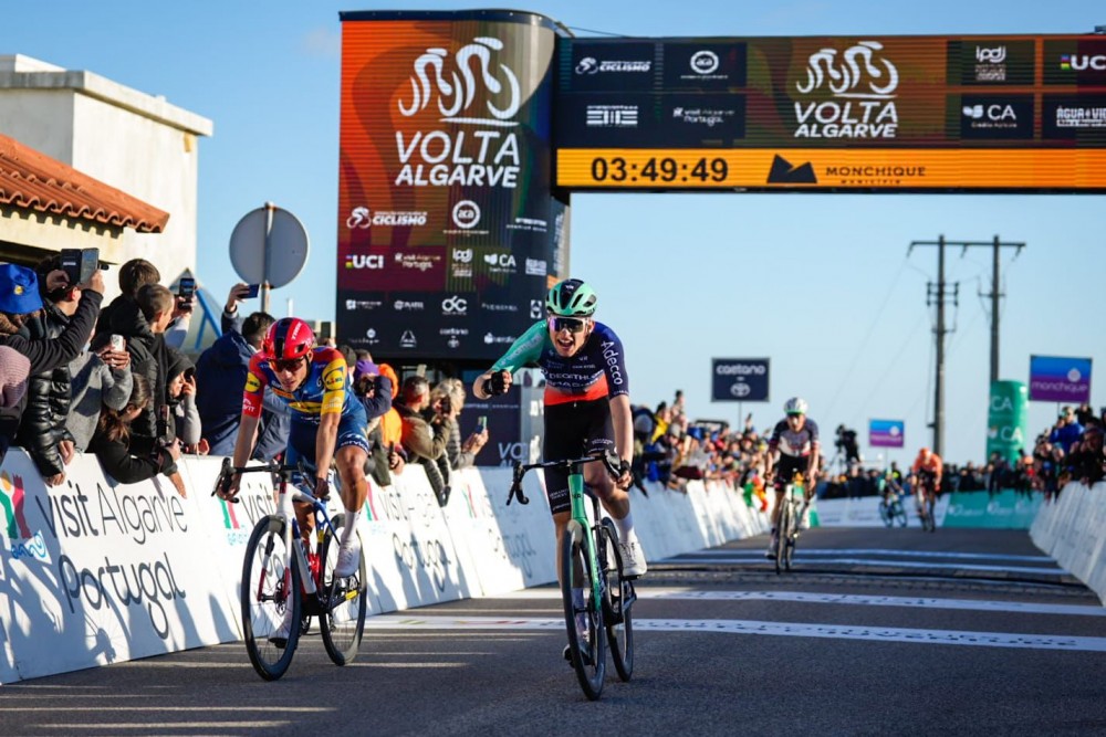 Paul Seixas vence na Foia e Juan Ayuso � o novo Camisola Amarela da Volta ao Algarve
