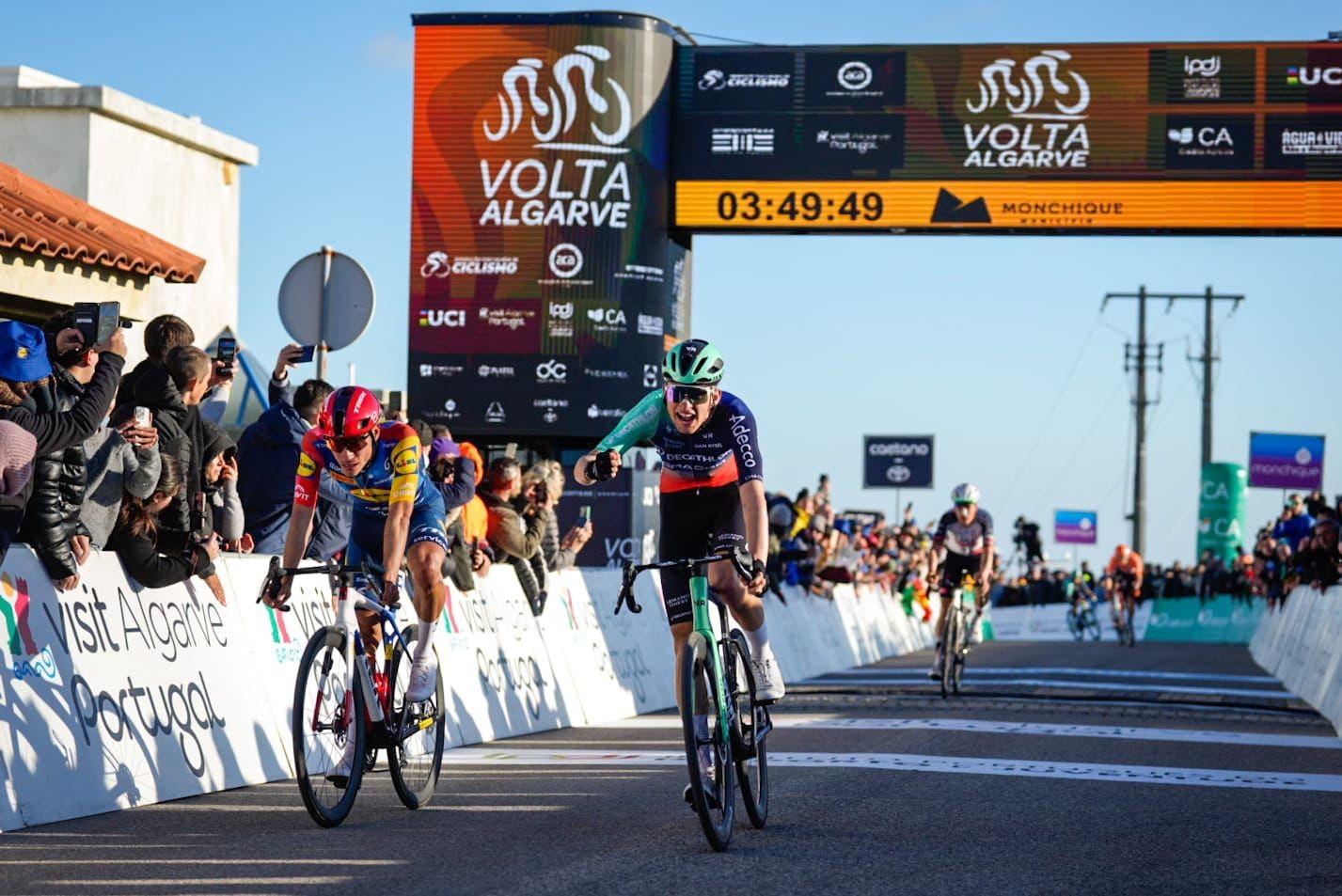 Paul Seixas vence na Foia e Juan Ayuso � o novo Camisola Amarela da Volta ao Algarve