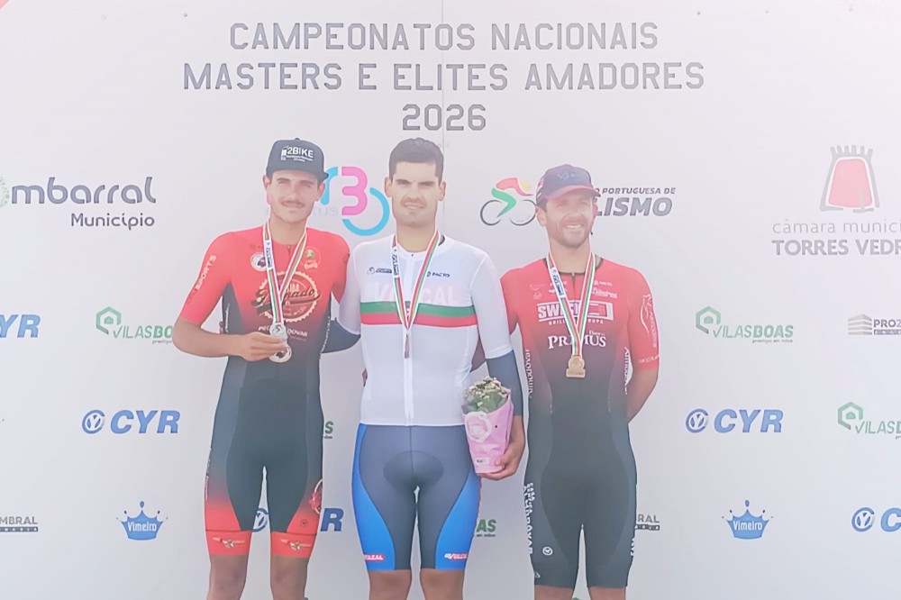 Miguel Pereira � Campe�o Nacional de Contrarrel�gio em Elites Amadores