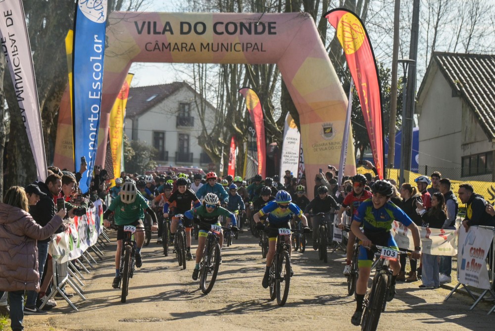 Vila do Conde abriu em festa o Circuito Regional BTT-XCO Desporto Escolar