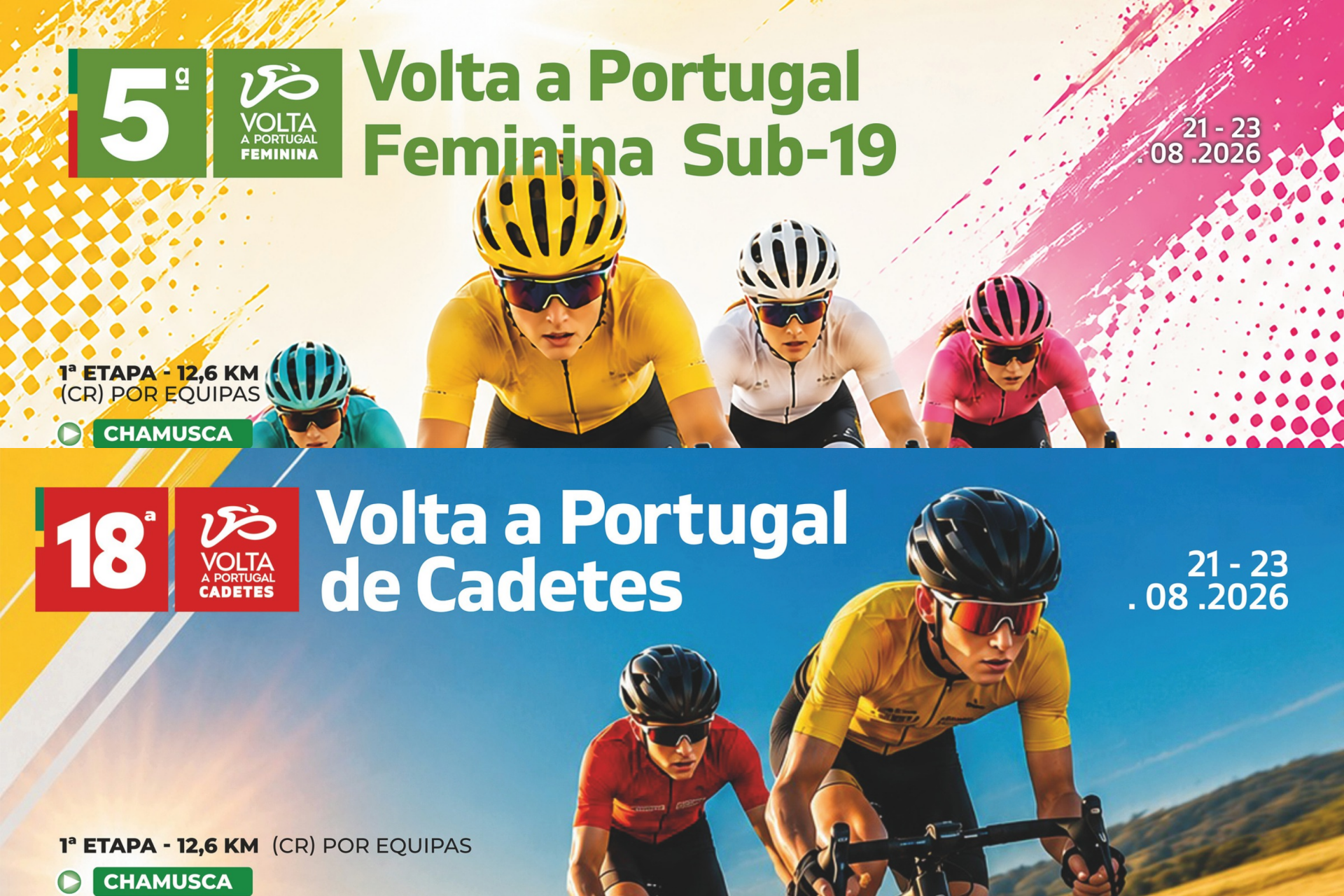 Volta a Portugal Cadetes / Sub-19 Femininas - Direto em Texto