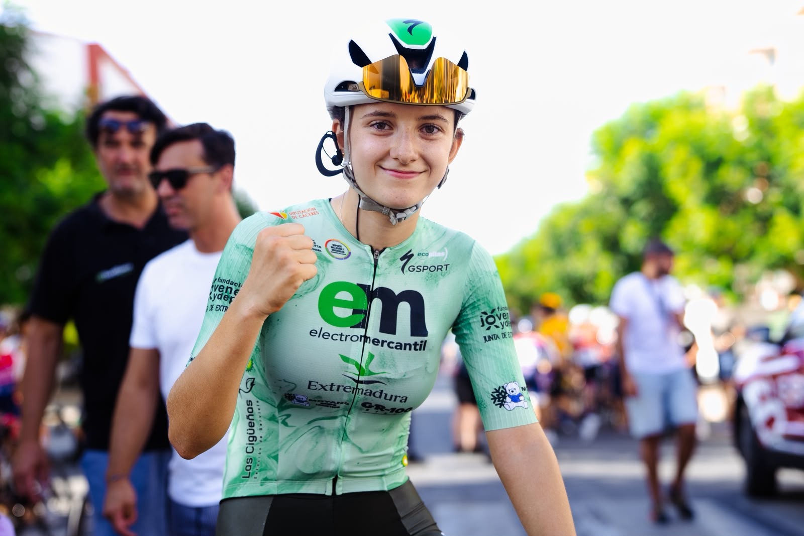 Ana Lospitao festeja em Salvaterra de Magos e Vega Iglesias segura lideran�a da Volta Feminina Sub-19
