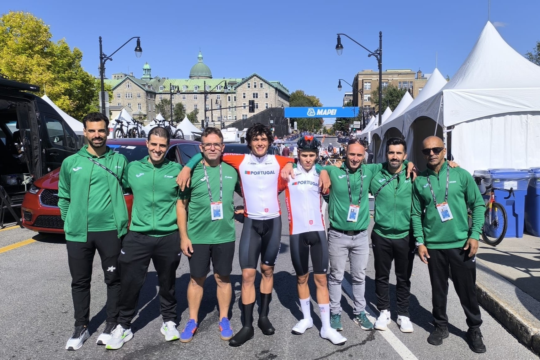 Gon�alo Costa e Rodrigo Jesus conclu�ram contrarrel�gio de juniores do Mundial