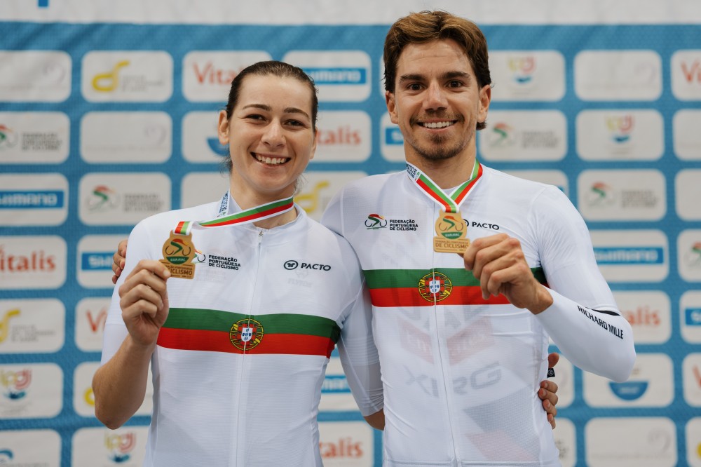 Daniela Campos e Rui Oliveira sagram-se Campe�es Nacionais de omnium