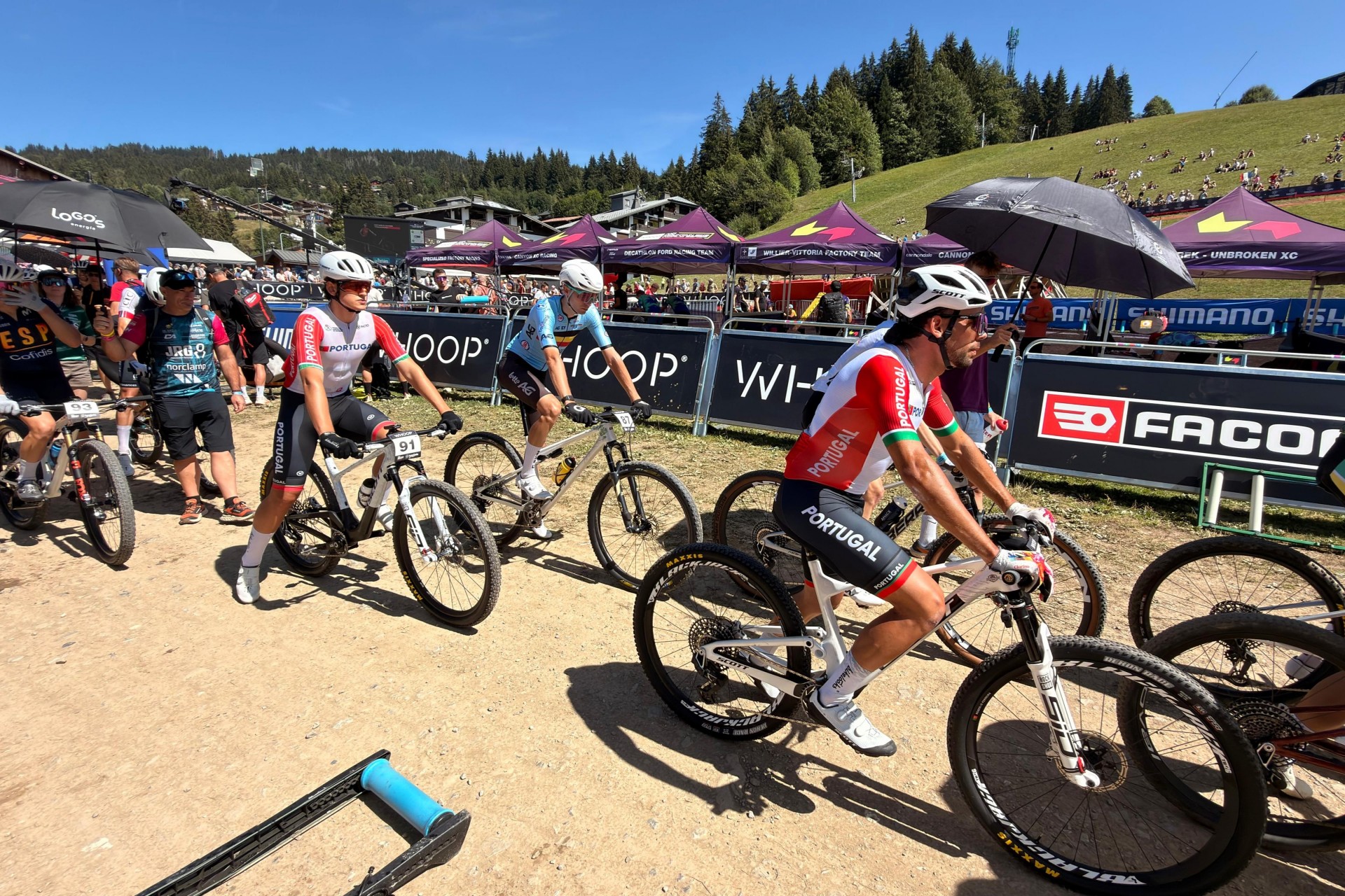Sele��o Nacional de BTT fecha Les Gets com foco no Campeonato do Mundo de Val di Sole