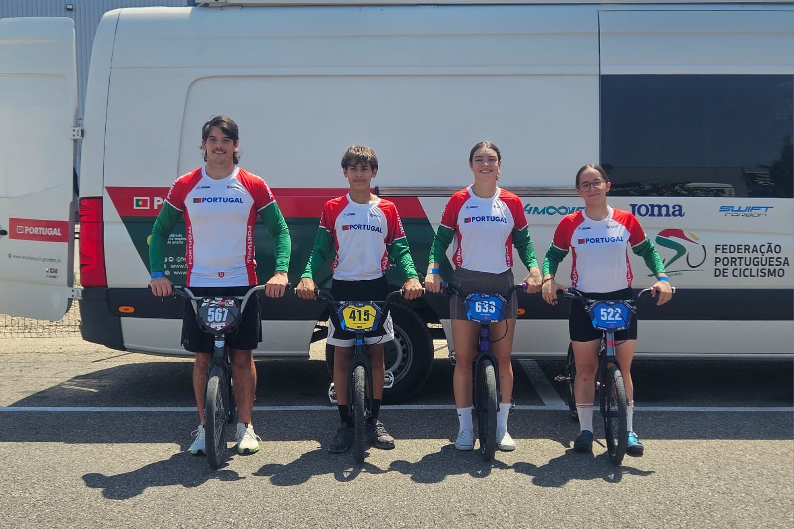 Sele��o Nacional de BMX preparada para disputar o Campeonato da Europa