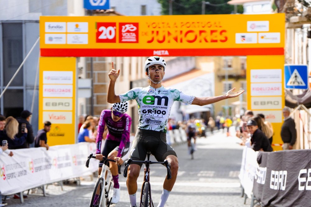 Tom�s Mateus � o primeiro l�der da 20.� Volta a Portugal de Juniores