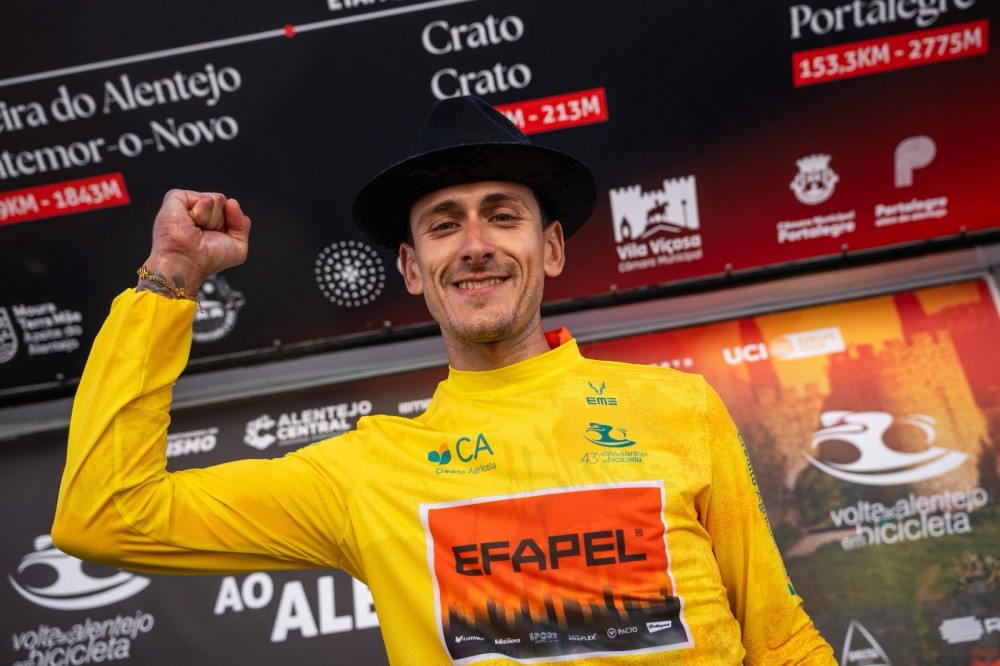 Verbrugghe bisa na consagra��o de Tiago Antunes na Volta ao Alentejo Cr�dito Agr�cola