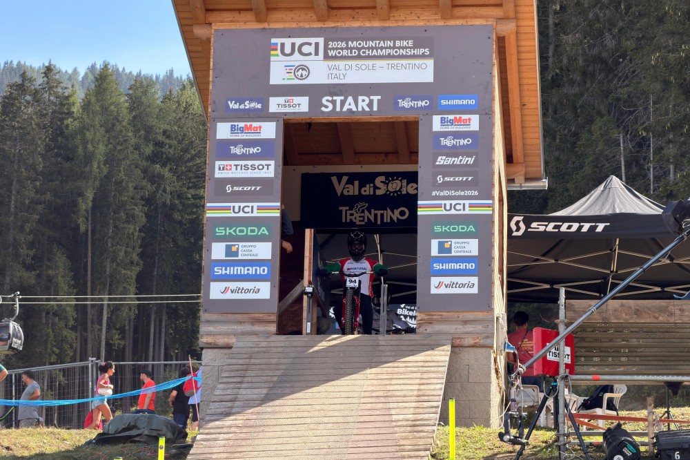 Jo�o Baptista alcan�a resultado encorajador no Mundial de Downhill