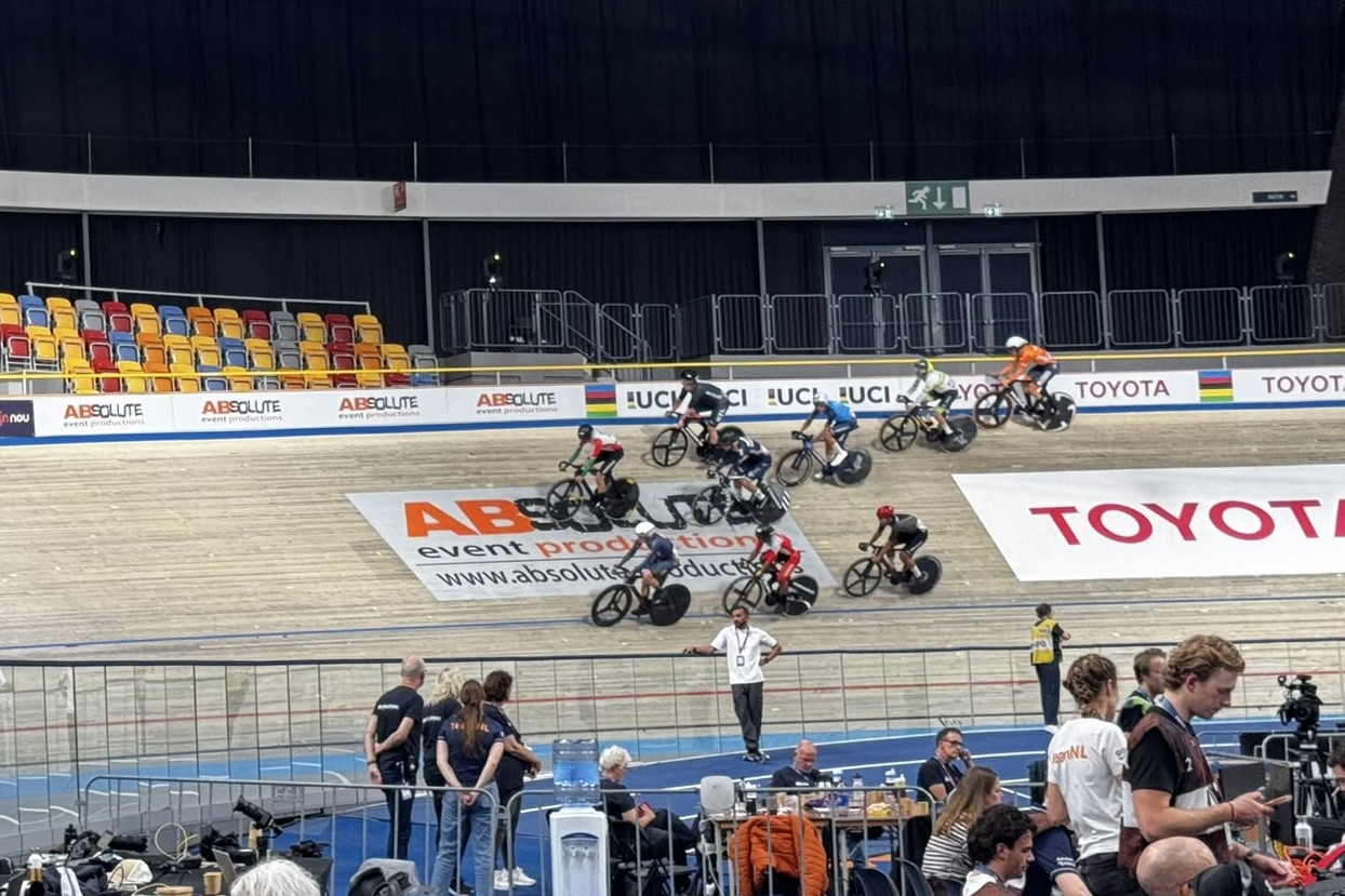 Miguel Pacheco e Lu�s Xavier garantem lugar na final de elimina��o no Mundial de Paraciclismo de Pista 