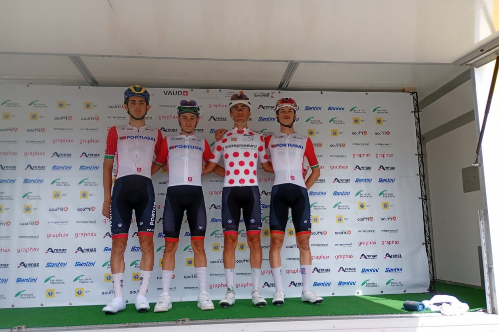 Sele��o Nacional de Juniores continua na disputa do Tour du Pays de Vaud 