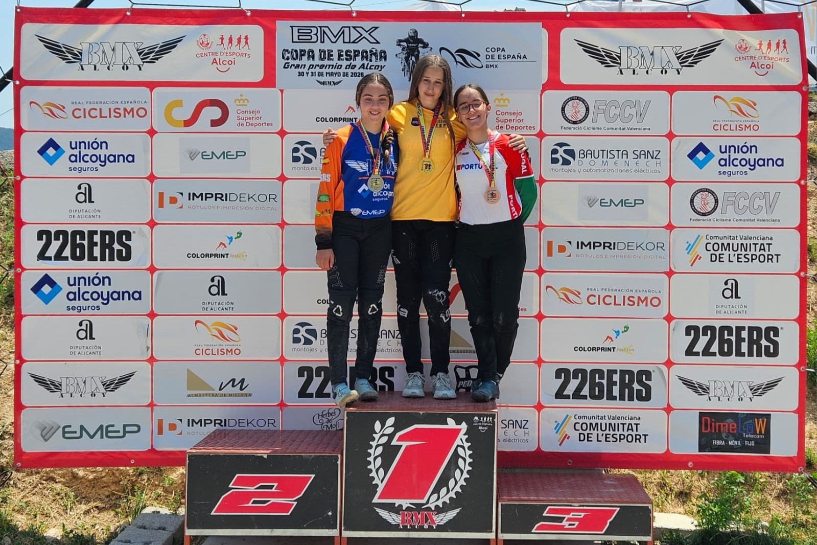 Sele��o Nacional de BXM consolida p�dios na Ta�a de Espanha 